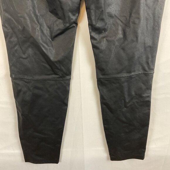 Good American Good Waist Vegan Leather Pants Faux Leather Leggings 5 US 2XL - Picture 10 of 11